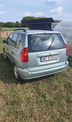 Mitsubishi Space Star cena 2500 przebieg: 233000, rok produkcji 2004 z Serock małe 37